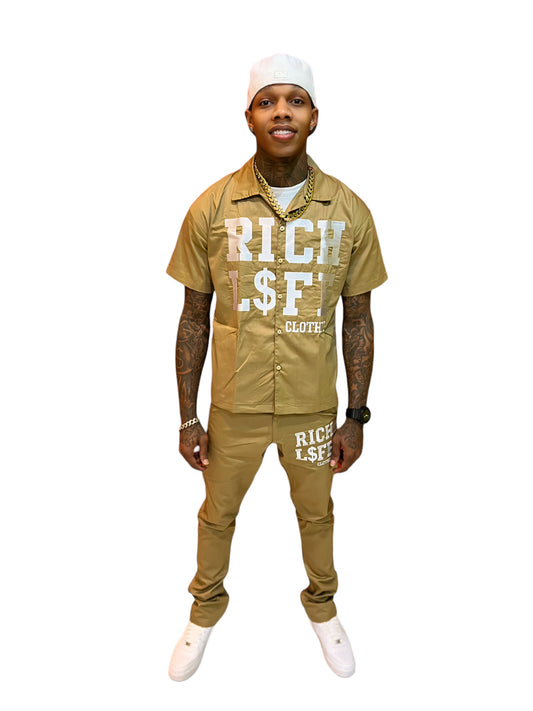 RL KHAKI DICKIE SUIT