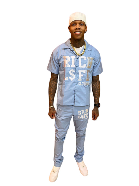 RL SKY BLUE DICKIE SUIT